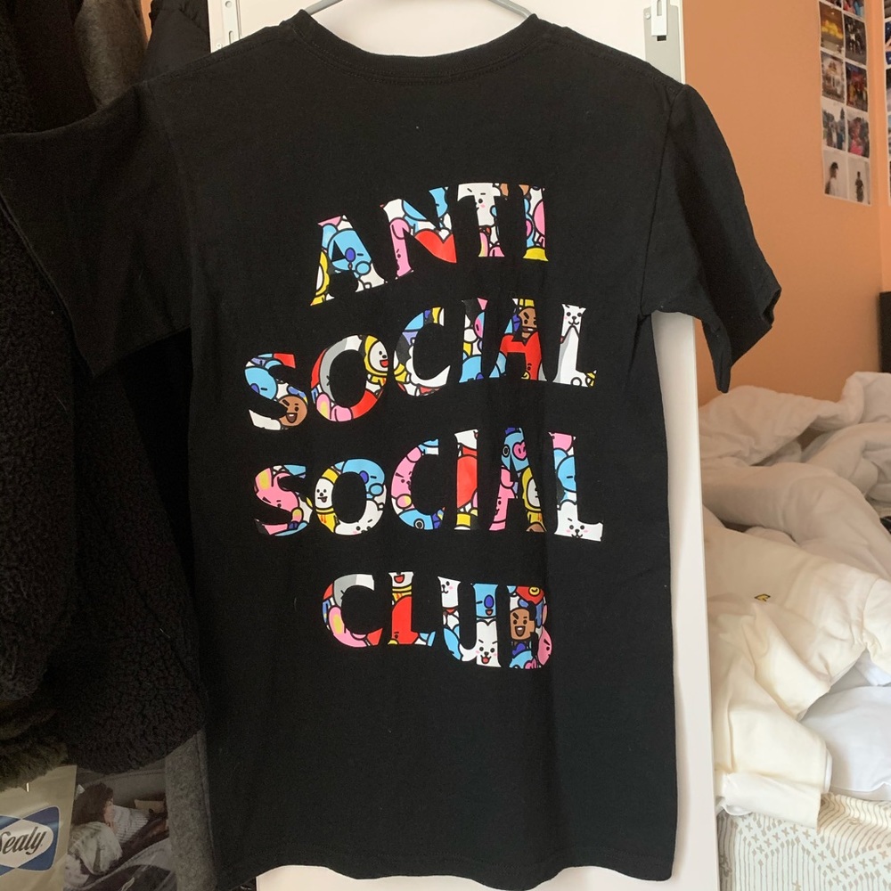 Anti Social Social Club BT21 Collab Tee XS